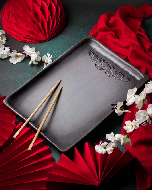 Samurai Serving Platter